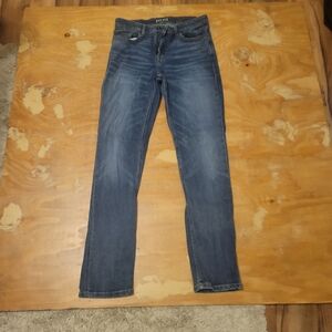 Mens Red Ale 32x34 Athletic Fit Jeans